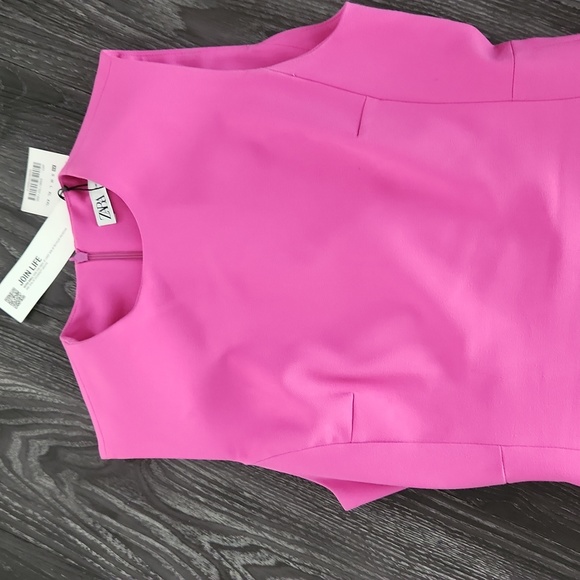 Zara Pink Mini Dress XS - Picture 4 of 6
